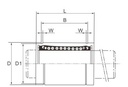 LM80UUOP Bushing