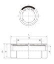 LME60LUU Bushing
