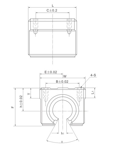 SBR30UU Bushing